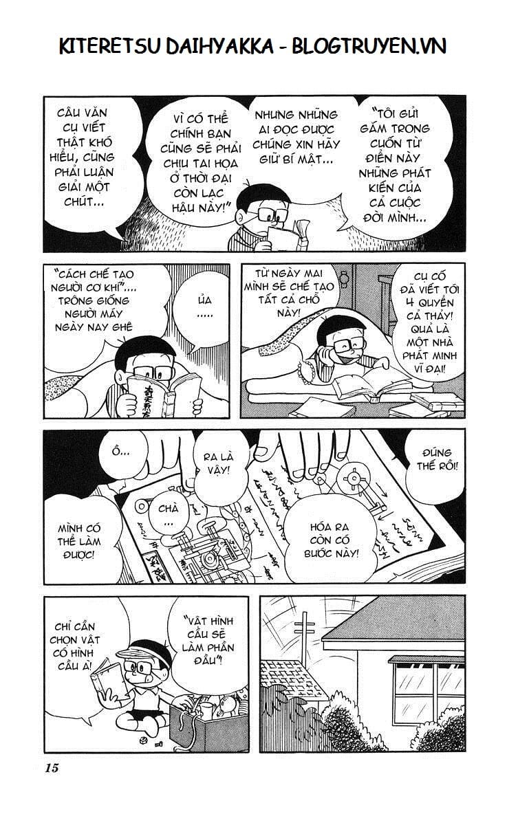 Truyện Tranh Cuốn Từ Điển Kỳ Bí - Kiteretsu Daihyakka trang 4