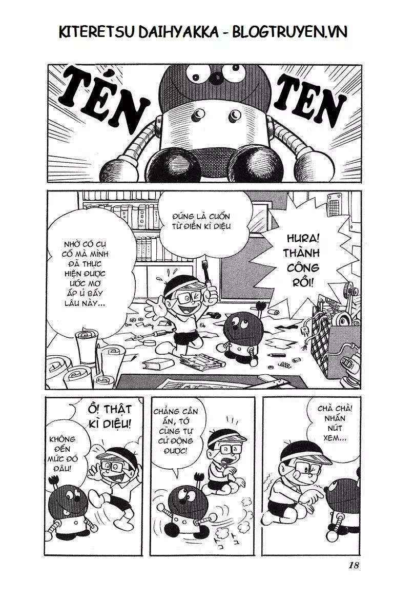 Truyện Tranh Cuốn Từ Điển Kỳ Bí - Kiteretsu Daihyakka trang 4