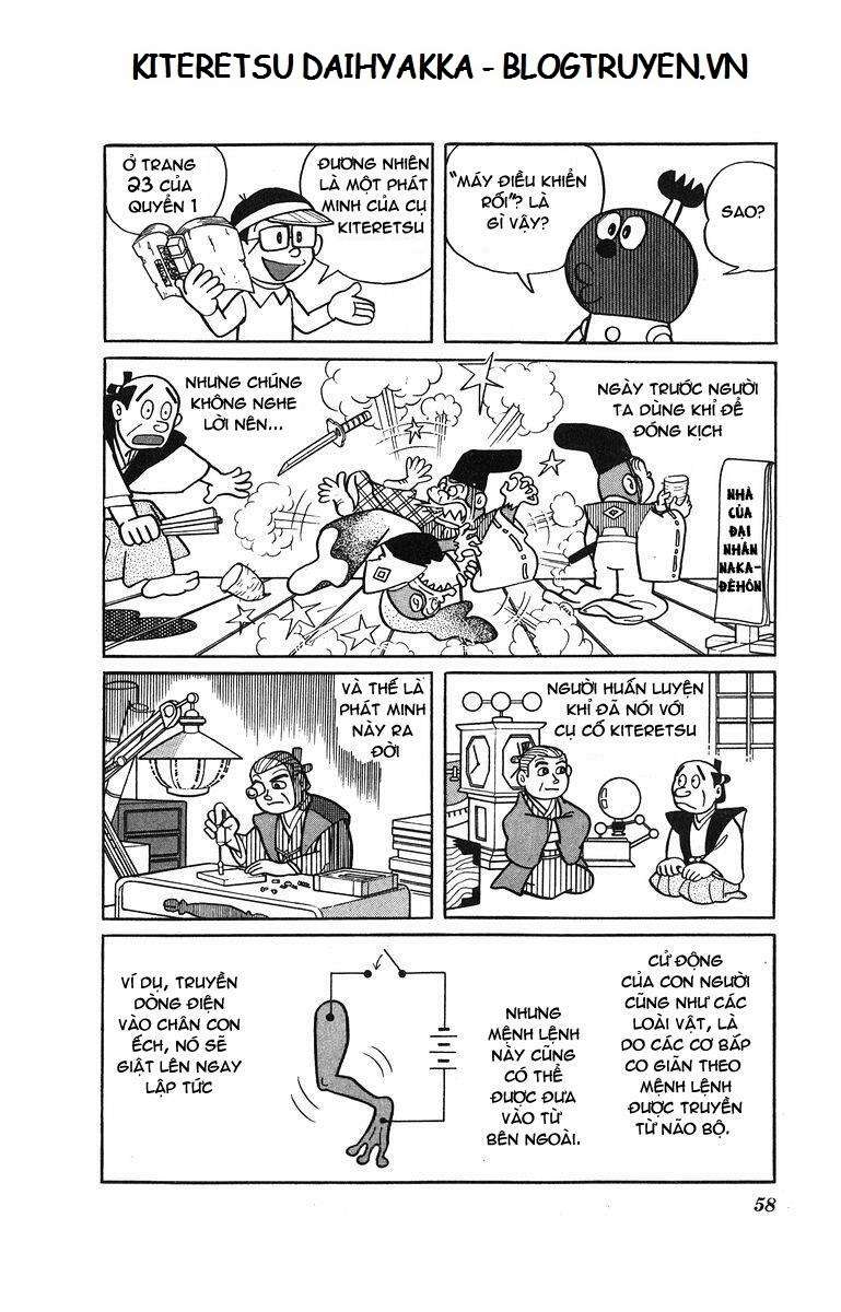 Truyện Tranh Cuốn Từ Điển Kỳ Bí - Kiteretsu Daihyakka trang 4