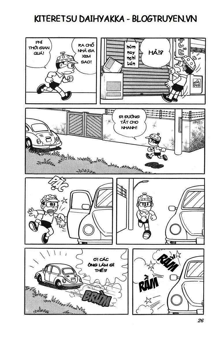 Truyện Tranh Cuốn Từ Điển Kỳ Bí - Kiteretsu Daihyakka trang 4