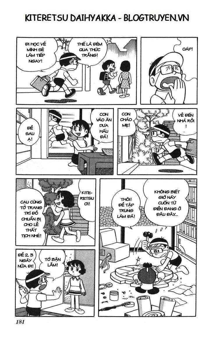 Truyện Tranh Cuốn Từ Điển Kỳ Bí - Kiteretsu Daihyakka trang 4