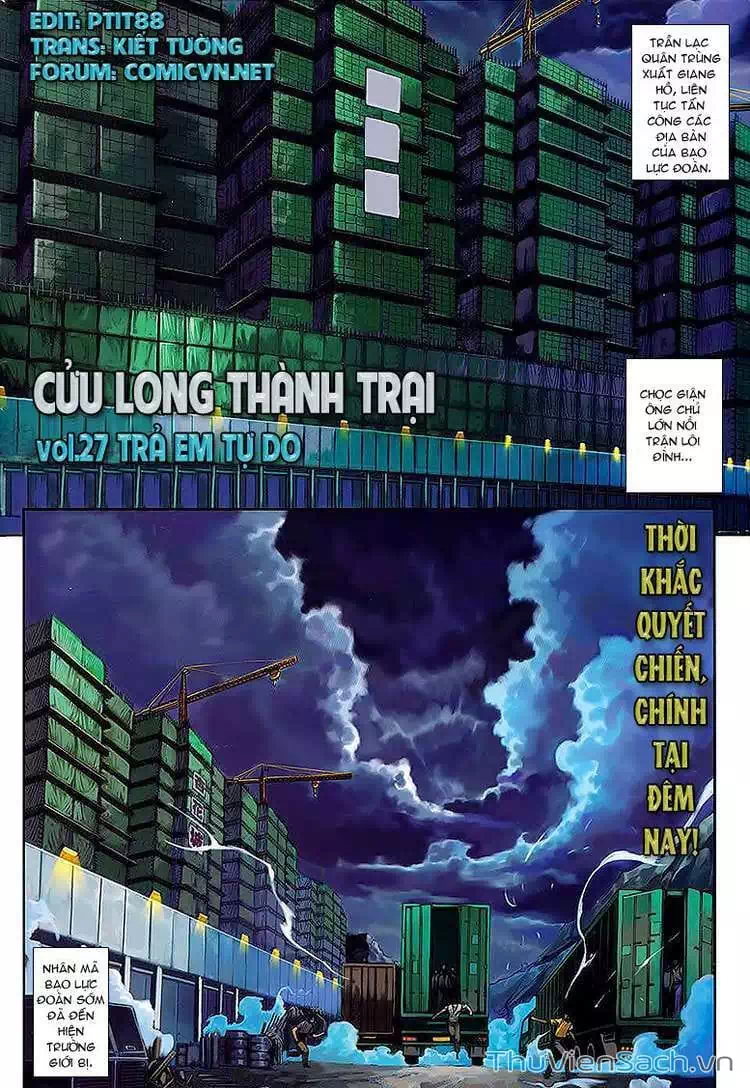 Truyện Tranh Cửu Long Thành Trại 1: Thành Phố Hắc Ám trang 5