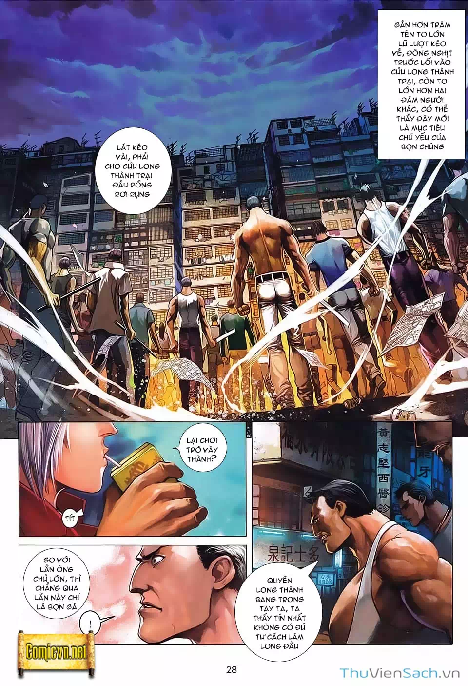 Truyện Tranh Cửu Long Thành Trại 2: Vây Thành trang 5