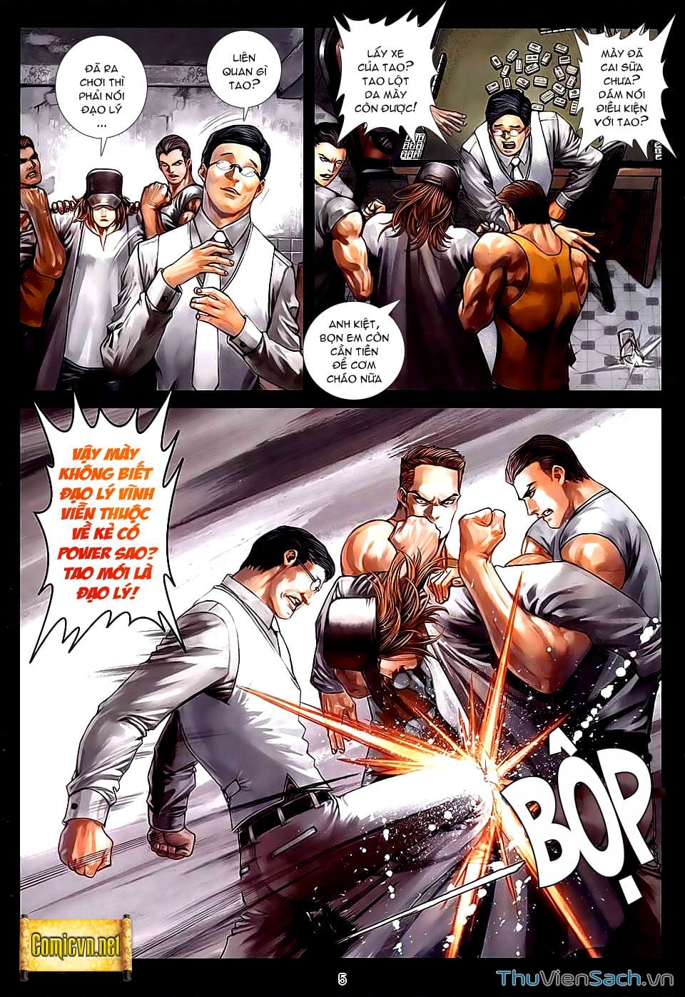 Truyện Tranh Cửu Long Thành Trại 2: Vây Thành trang 5