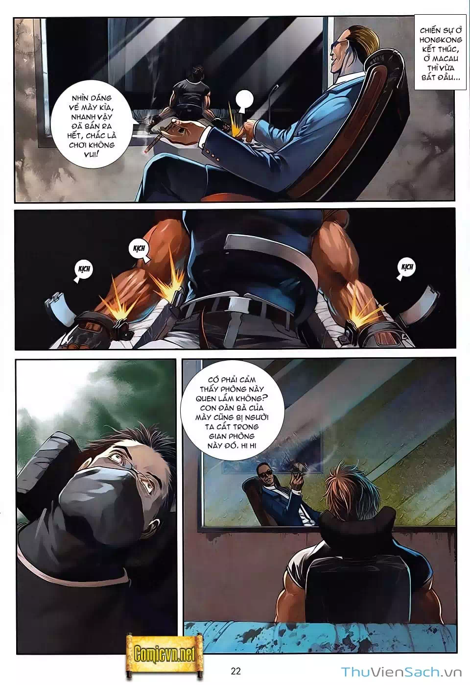 Truyện Tranh Cửu Long Thành Trại 2: Vây Thành trang 5