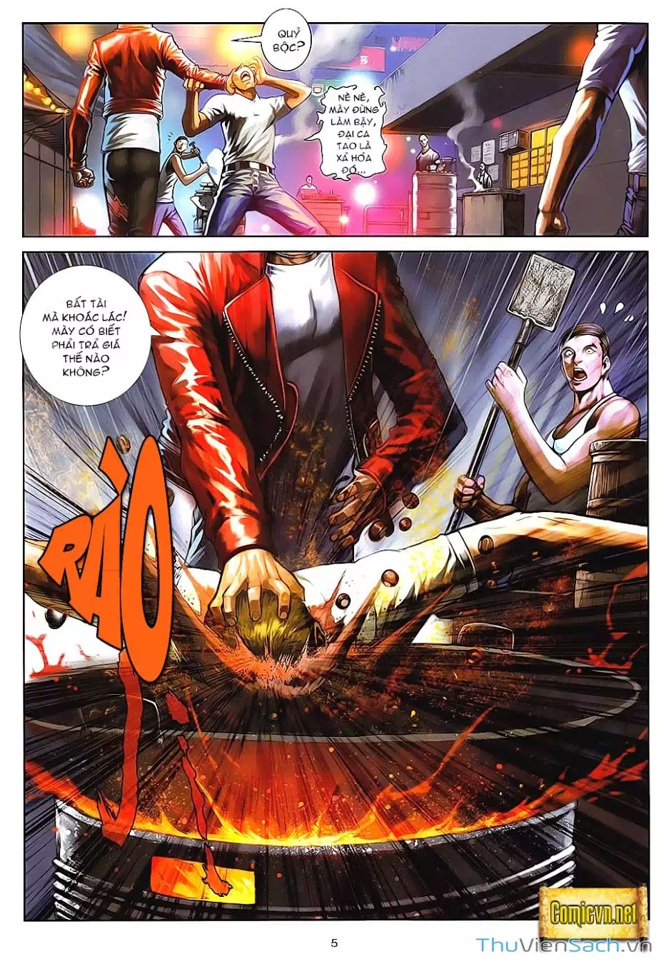 Truyện Tranh Cửu Long Thành Trại 2: Vây Thành trang 5