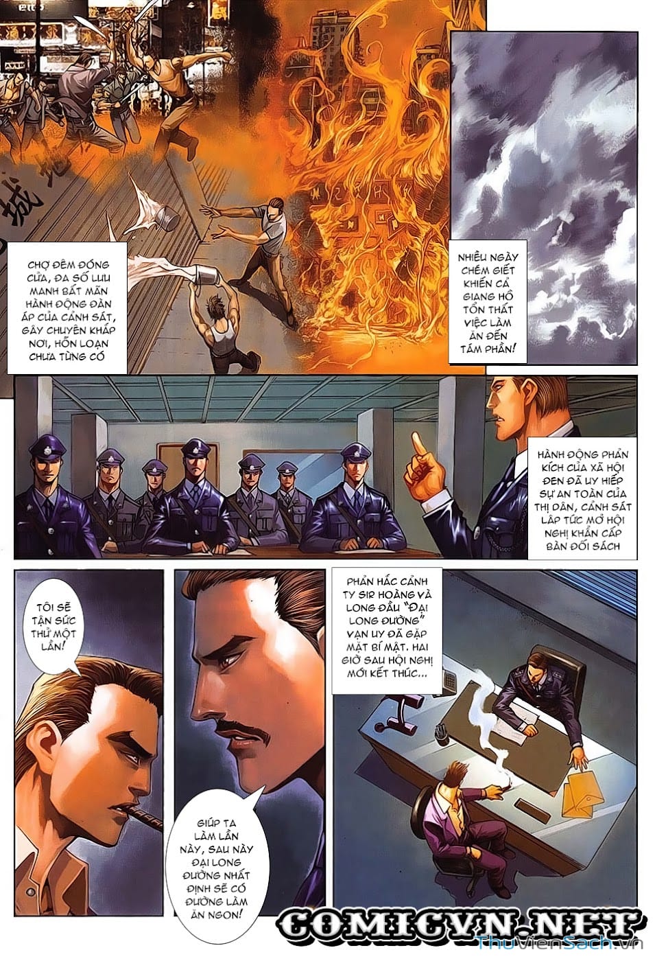 Truyện Tranh Cửu Long Thành Trại 2: Vây Thành trang 5