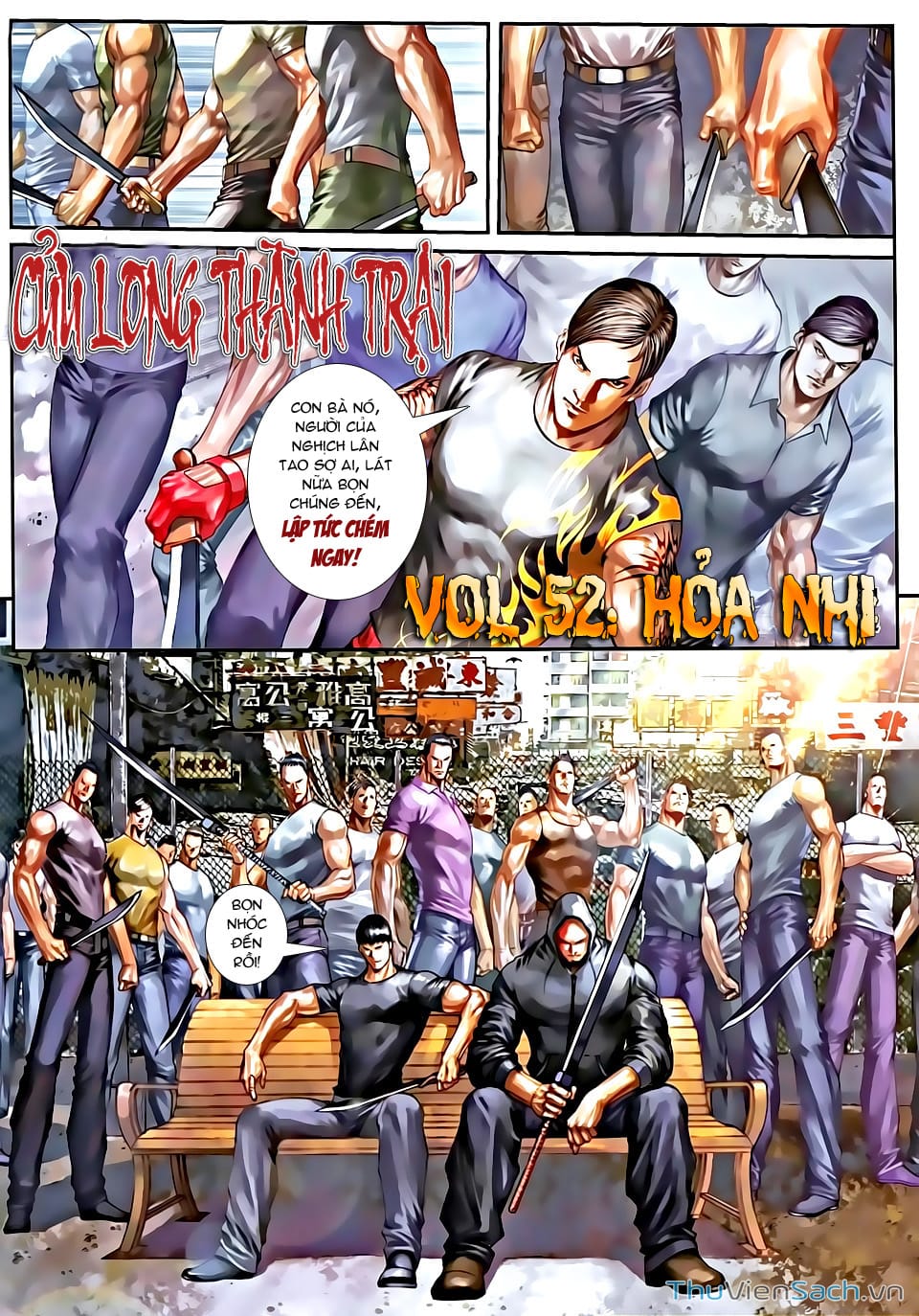Truyện Tranh Cửu Long Thành Trại 2: Vây Thành trang 5