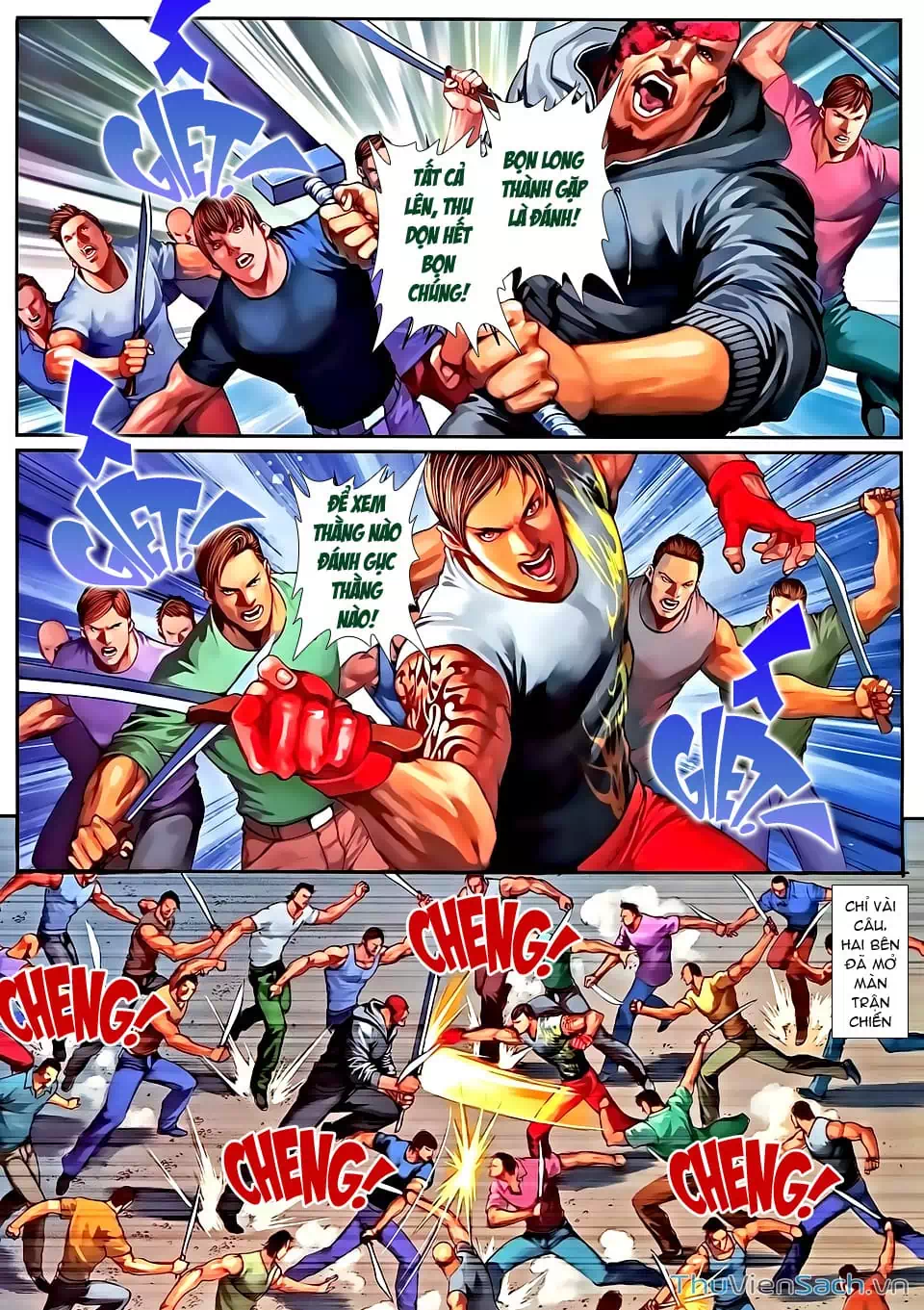 Truyện Tranh Cửu Long Thành Trại 2: Vây Thành trang 5
