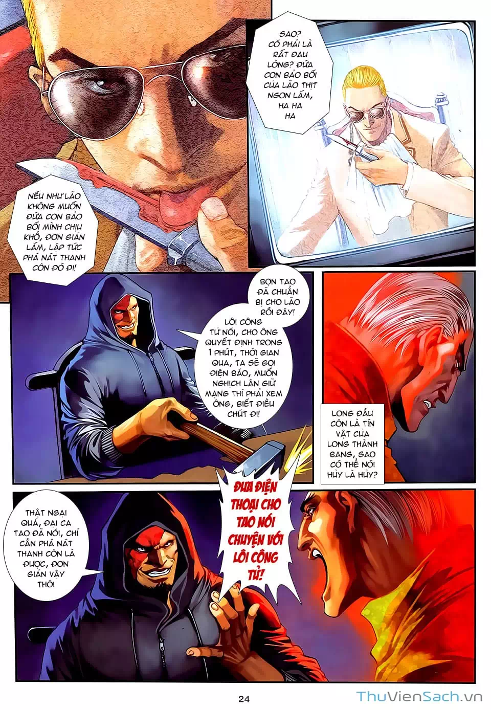 Truyện Tranh Cửu Long Thành Trại 2: Vây Thành trang 5