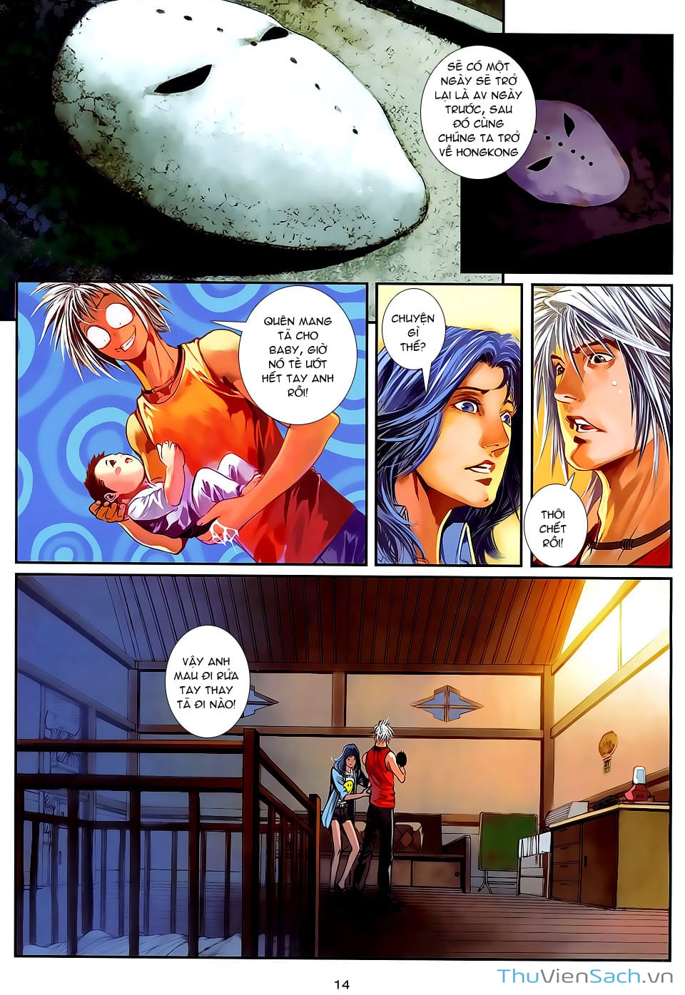 Truyện Tranh Cửu Long Thành Trại 2: Vây Thành trang 5