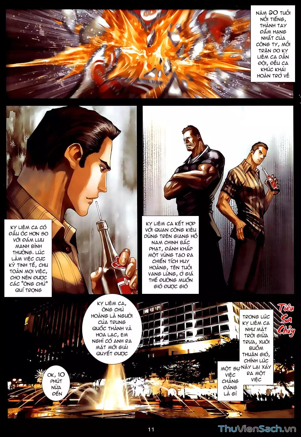 Truyện Tranh Cửu Long Thành Trại 2: Vây Thành trang 5