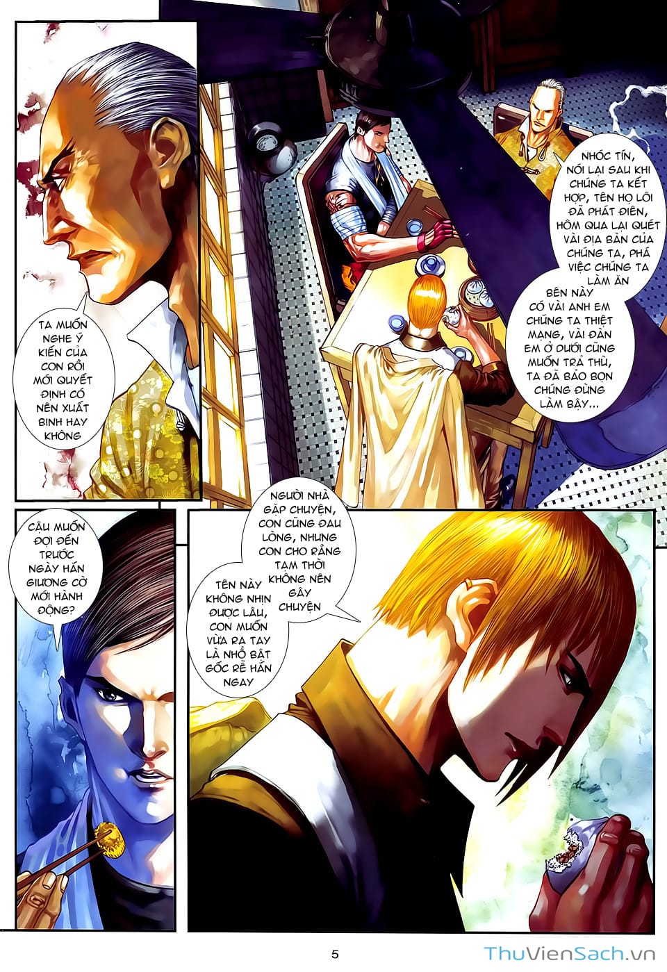 Truyện Tranh Cửu Long Thành Trại 2: Vây Thành trang 5