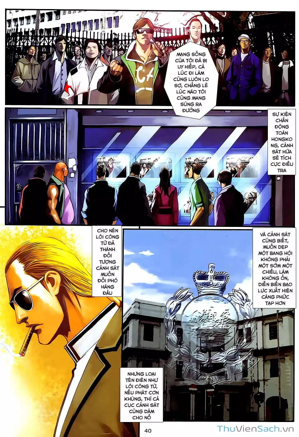 Truyện Tranh Cửu Long Thành Trại 2: Vây Thành trang 5