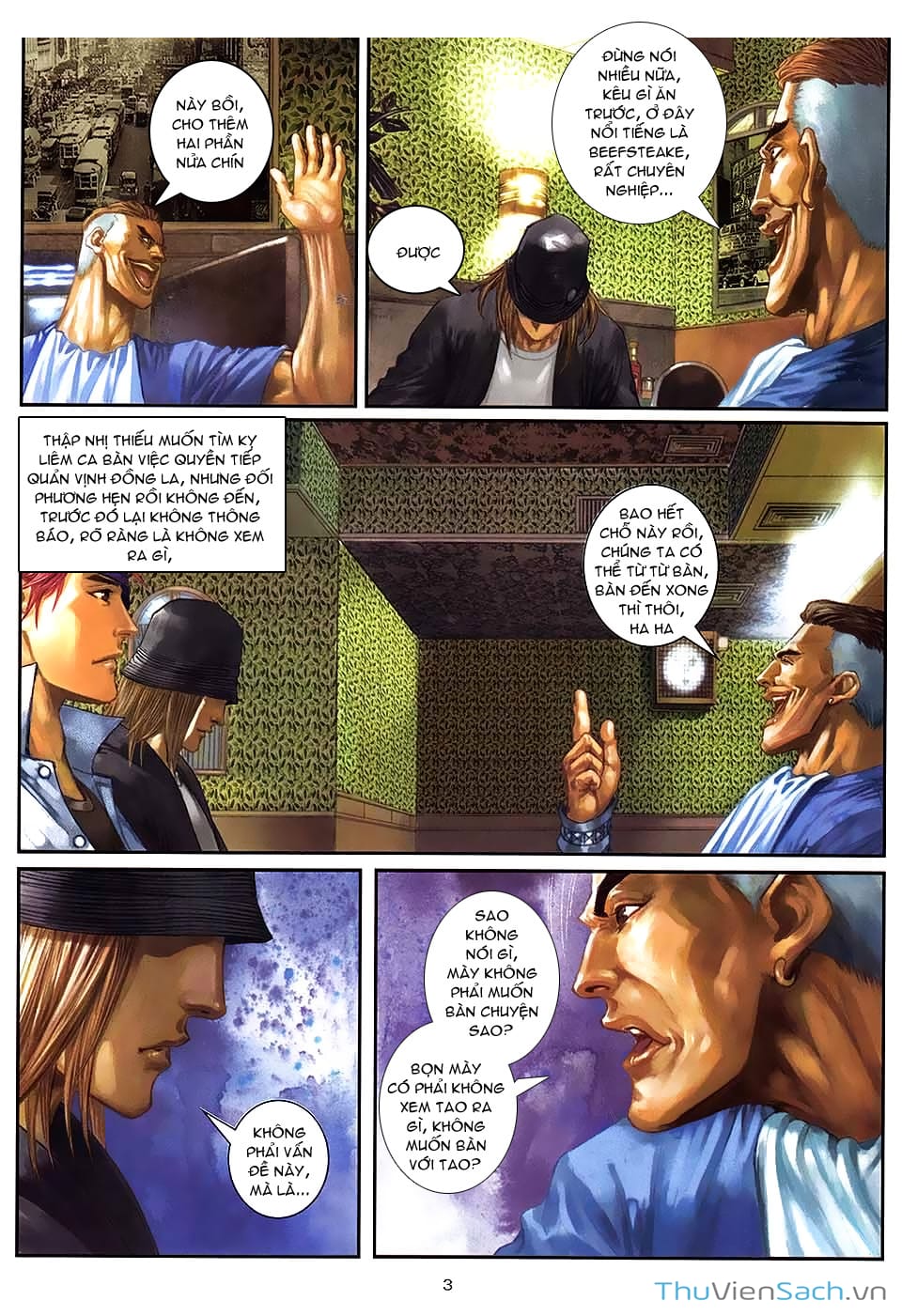 Truyện Tranh Cửu Long Thành Trại 2: Vây Thành trang 5