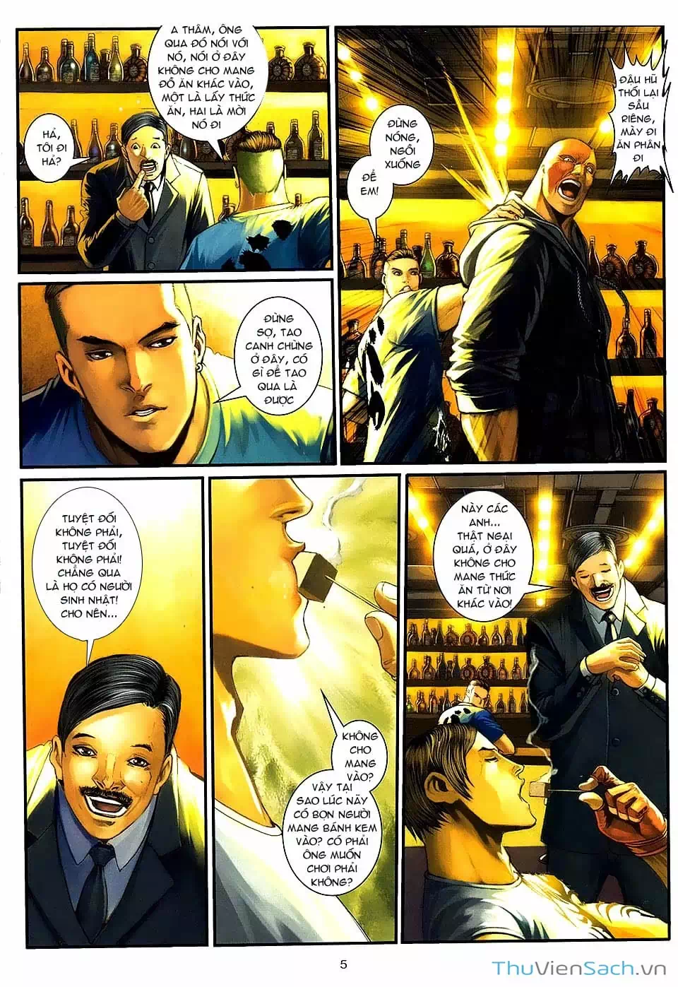 Truyện Tranh Cửu Long Thành Trại 2: Vây Thành trang 5