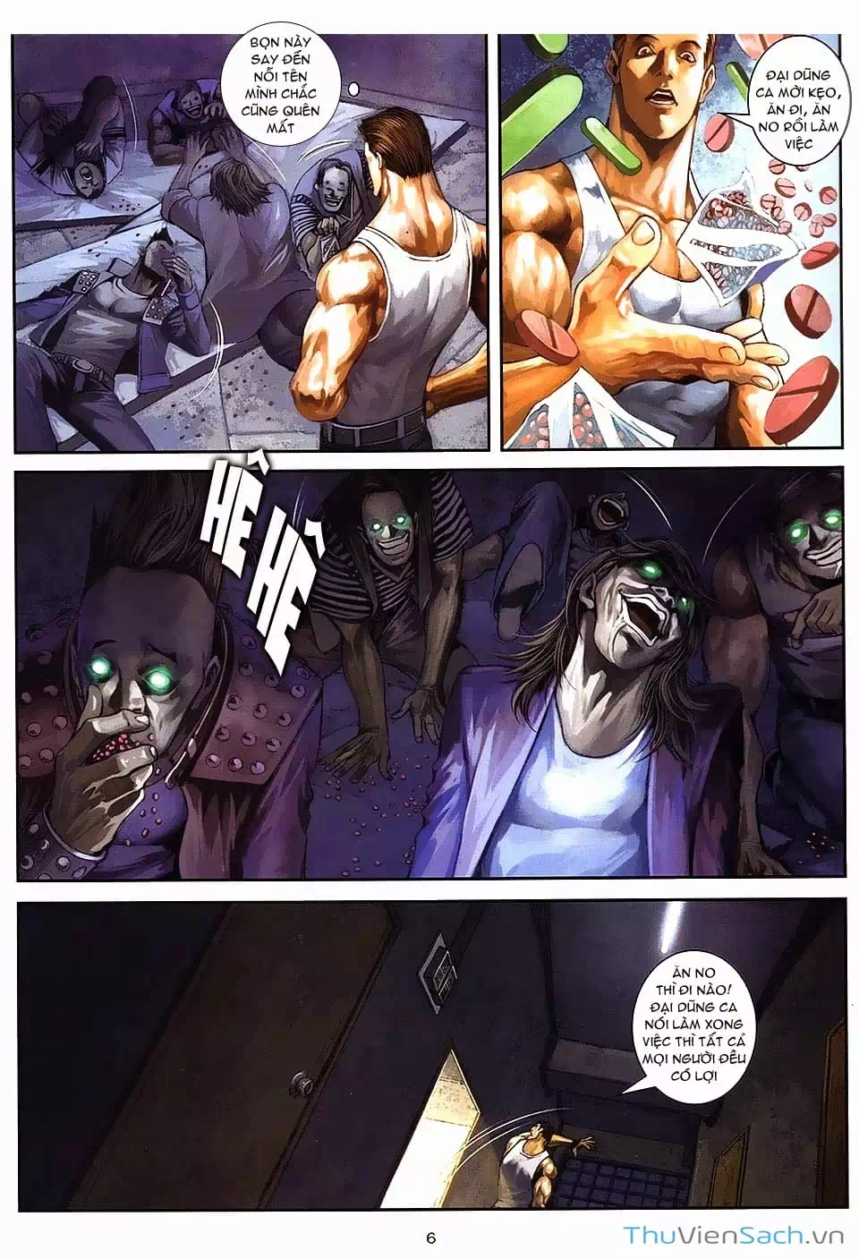 Truyện Tranh Cửu Long Thành Trại 2: Vây Thành trang 5