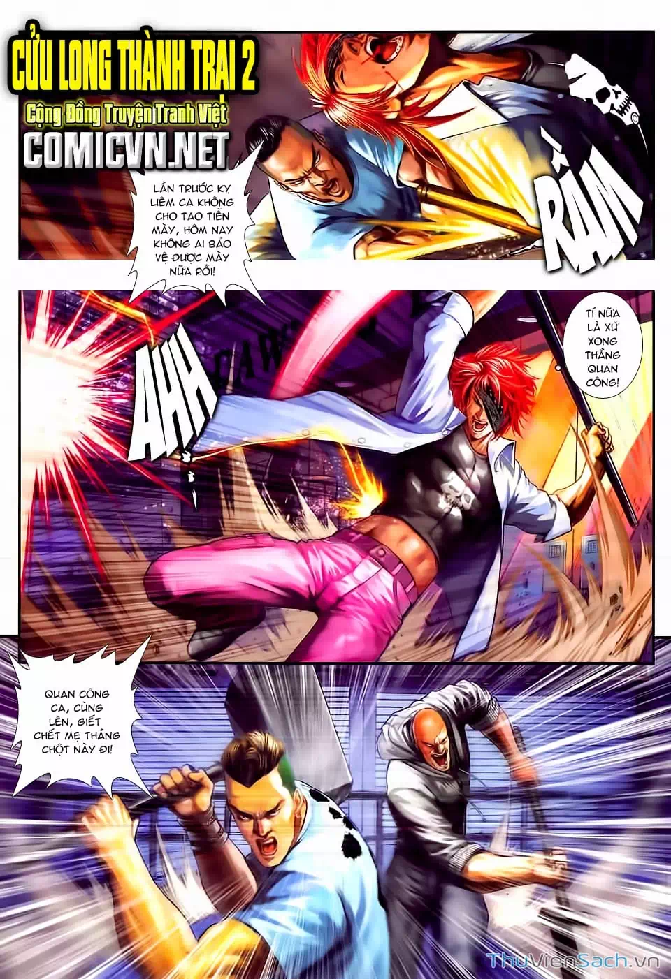 Truyện Tranh Cửu Long Thành Trại 2: Vây Thành trang 5