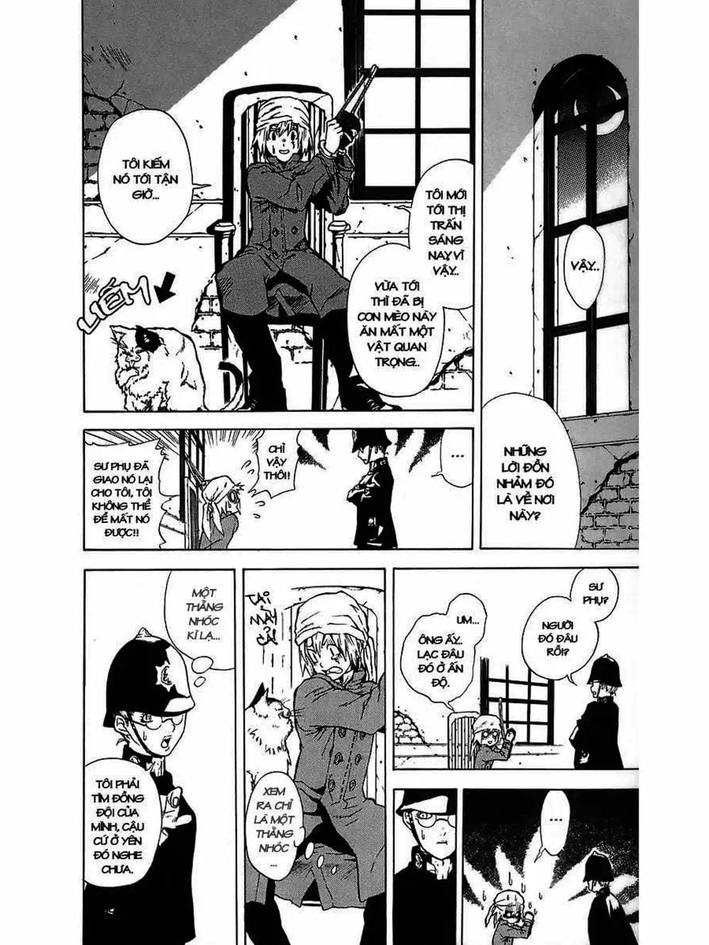 Truyện Tranh Quái Vật Sinh Ra Từ Linh Hồn Chết Chóc - D. Gray-Man trang 8