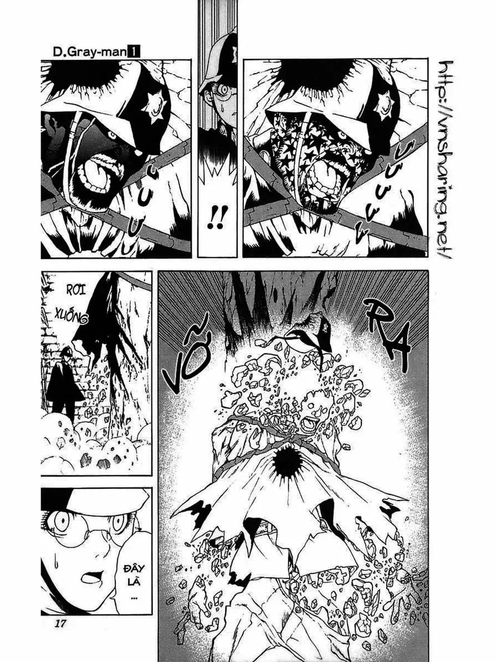 Truyện Tranh Quái Vật Sinh Ra Từ Linh Hồn Chết Chóc - D. Gray-Man trang 8