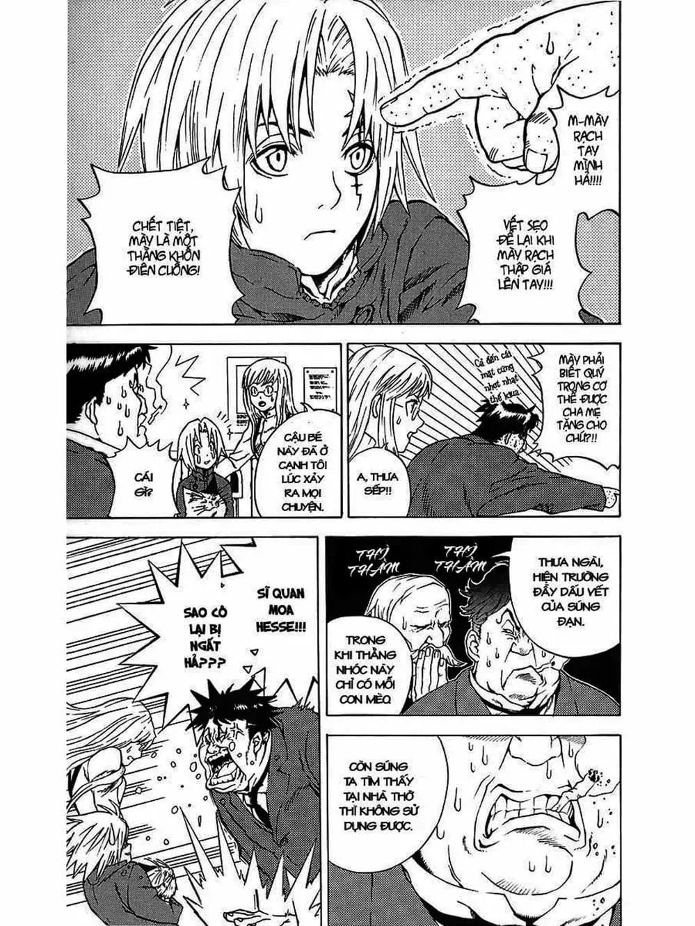 Truyện Tranh Quái Vật Sinh Ra Từ Linh Hồn Chết Chóc - D. Gray-Man trang 8