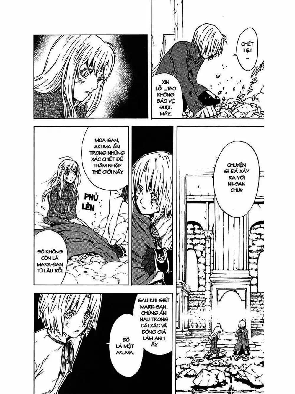 Truyện Tranh Quái Vật Sinh Ra Từ Linh Hồn Chết Chóc - D. Gray-Man trang 8