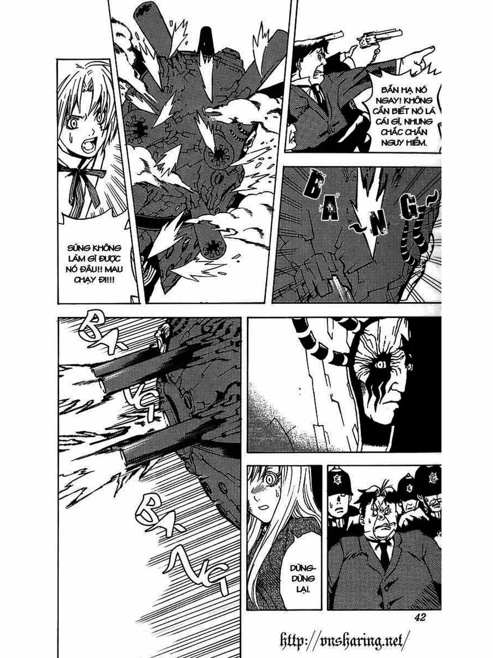 Truyện Tranh Quái Vật Sinh Ra Từ Linh Hồn Chết Chóc - D. Gray-Man trang 8