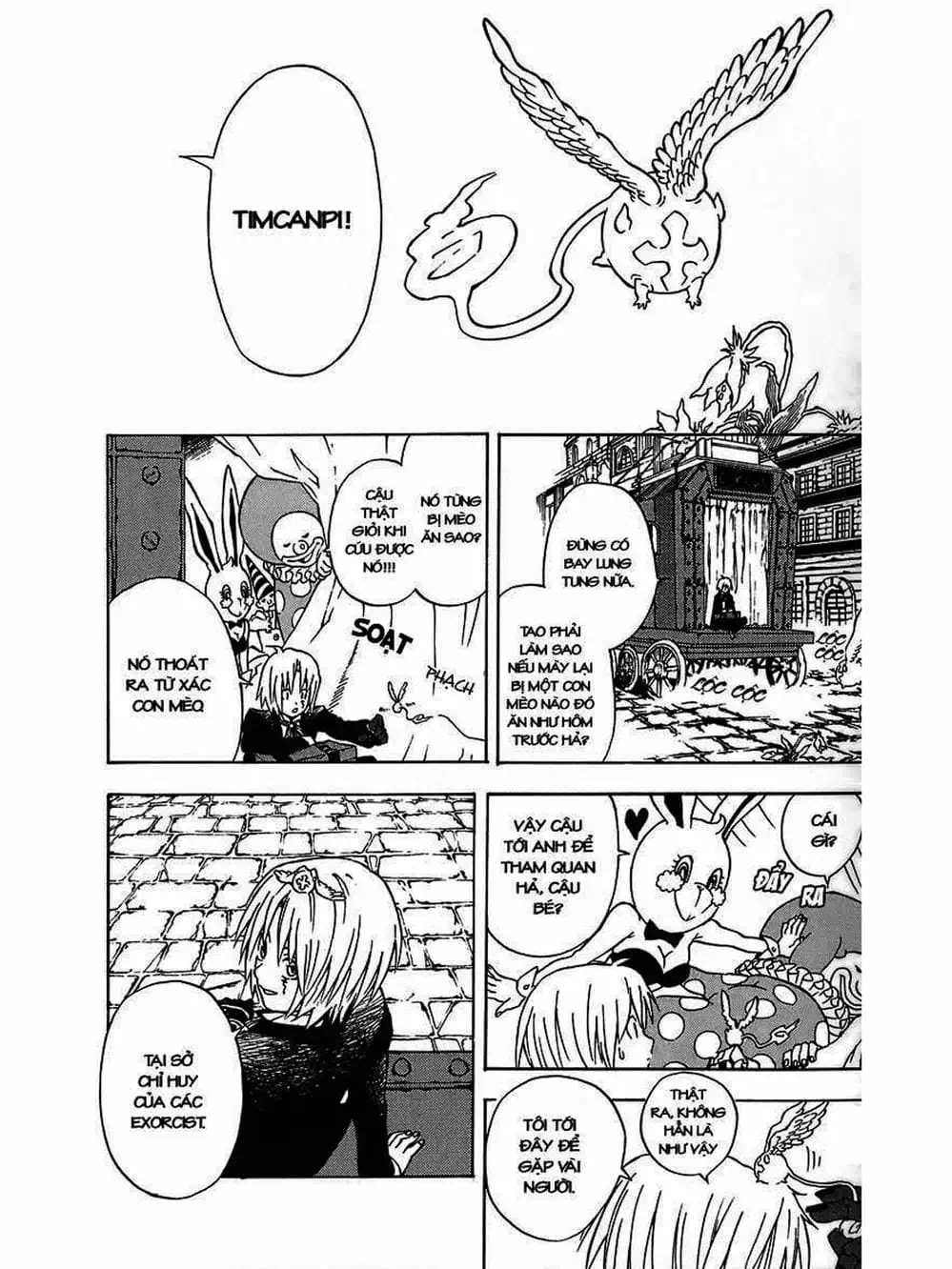 Truyện Tranh Quái Vật Sinh Ra Từ Linh Hồn Chết Chóc - D. Gray-Man trang 8