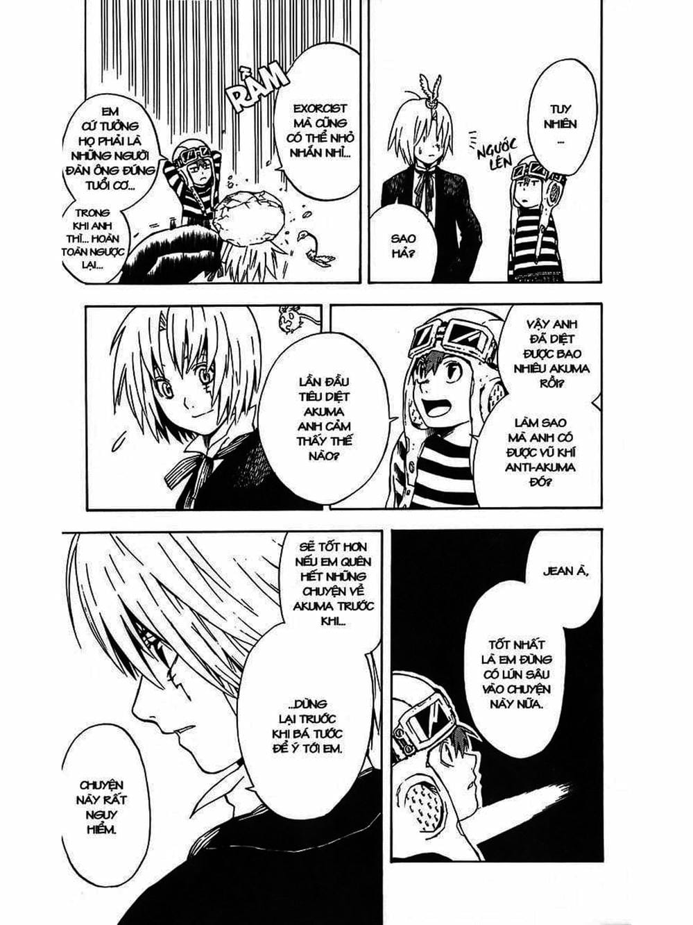 Truyện Tranh Quái Vật Sinh Ra Từ Linh Hồn Chết Chóc - D. Gray-Man trang 8