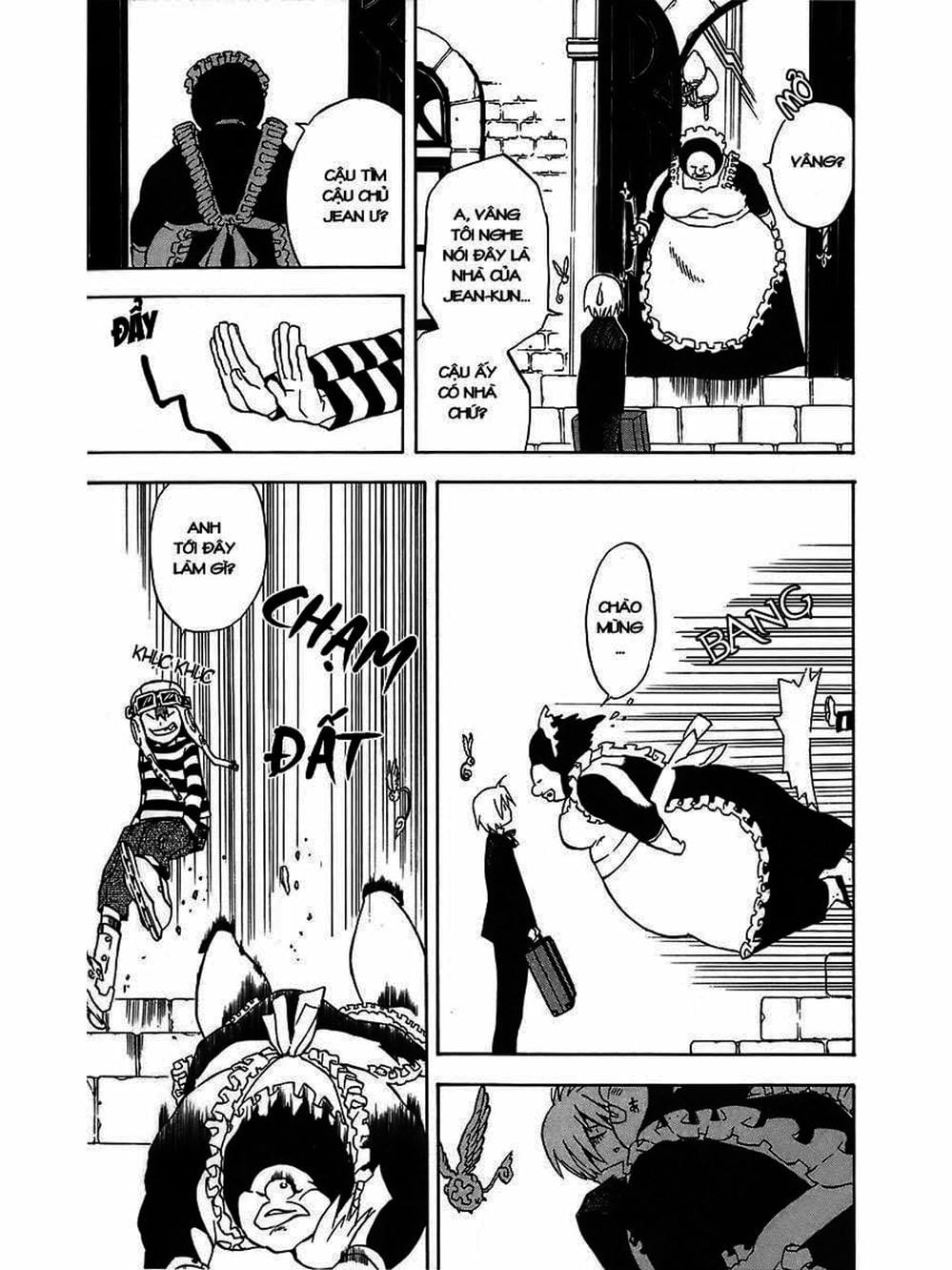 Truyện Tranh Quái Vật Sinh Ra Từ Linh Hồn Chết Chóc - D. Gray-Man trang 8