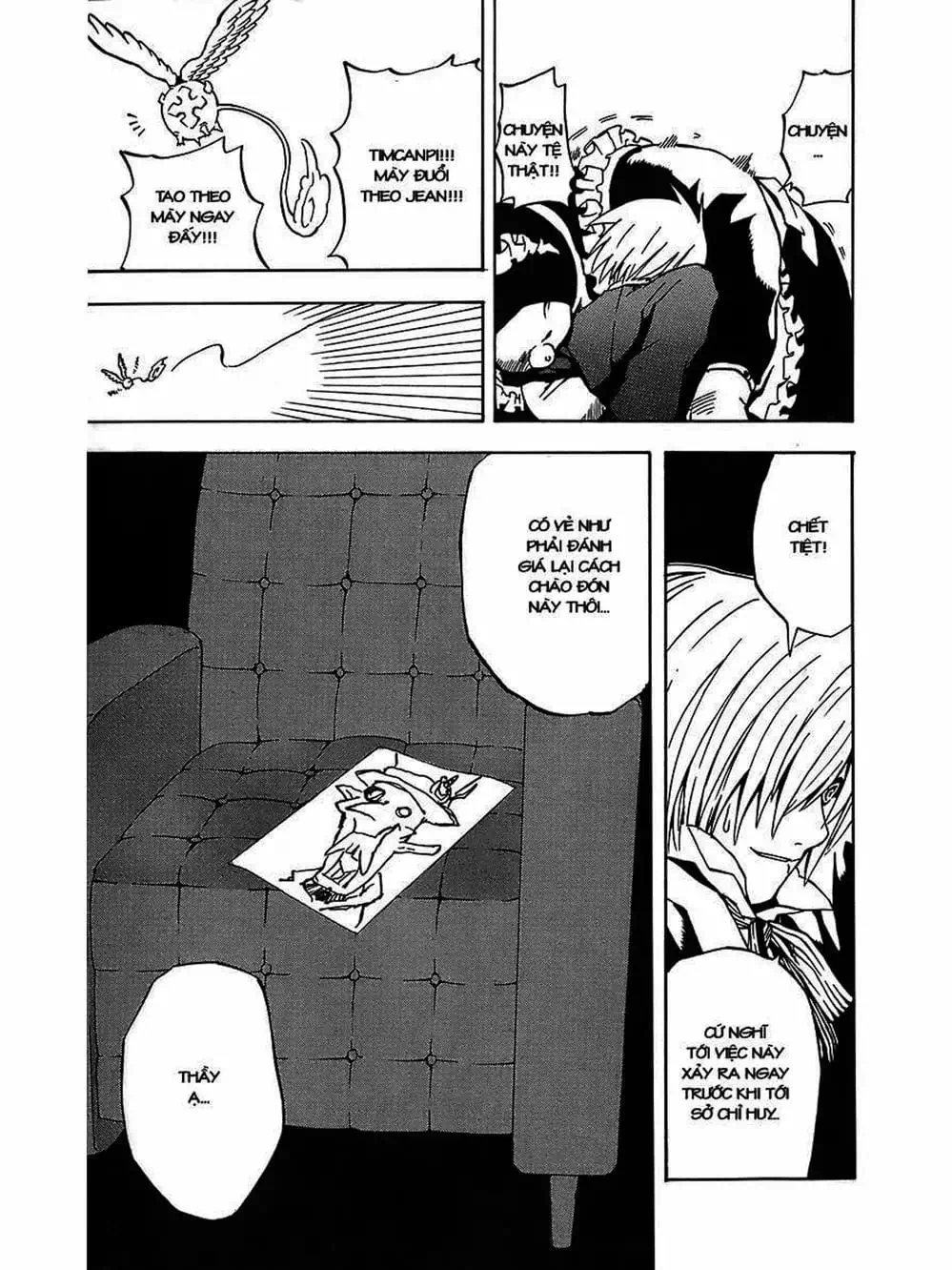 Truyện Tranh Quái Vật Sinh Ra Từ Linh Hồn Chết Chóc - D. Gray-Man trang 8