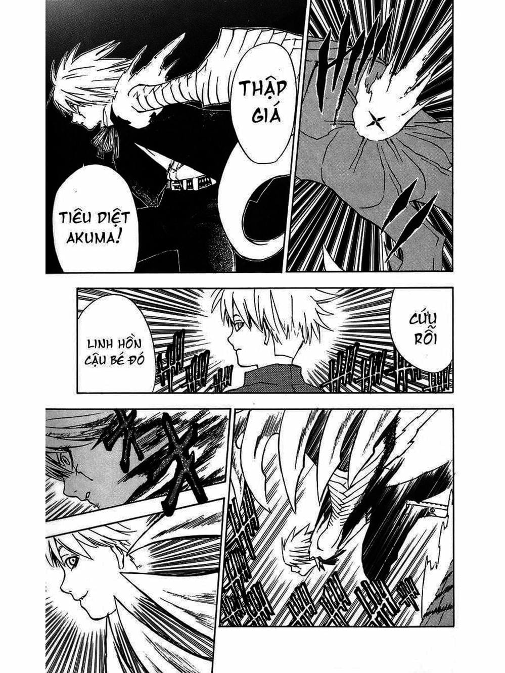 Truyện Tranh Quái Vật Sinh Ra Từ Linh Hồn Chết Chóc - D. Gray-Man trang 8