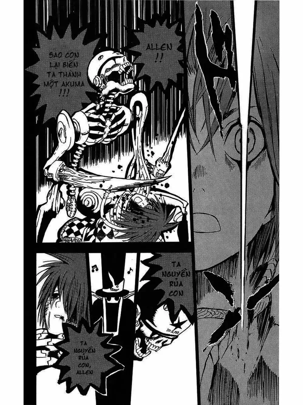 Truyện Tranh Quái Vật Sinh Ra Từ Linh Hồn Chết Chóc - D. Gray-Man trang 8