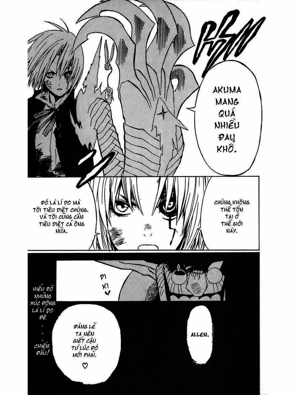 Truyện Tranh Quái Vật Sinh Ra Từ Linh Hồn Chết Chóc - D. Gray-Man trang 8