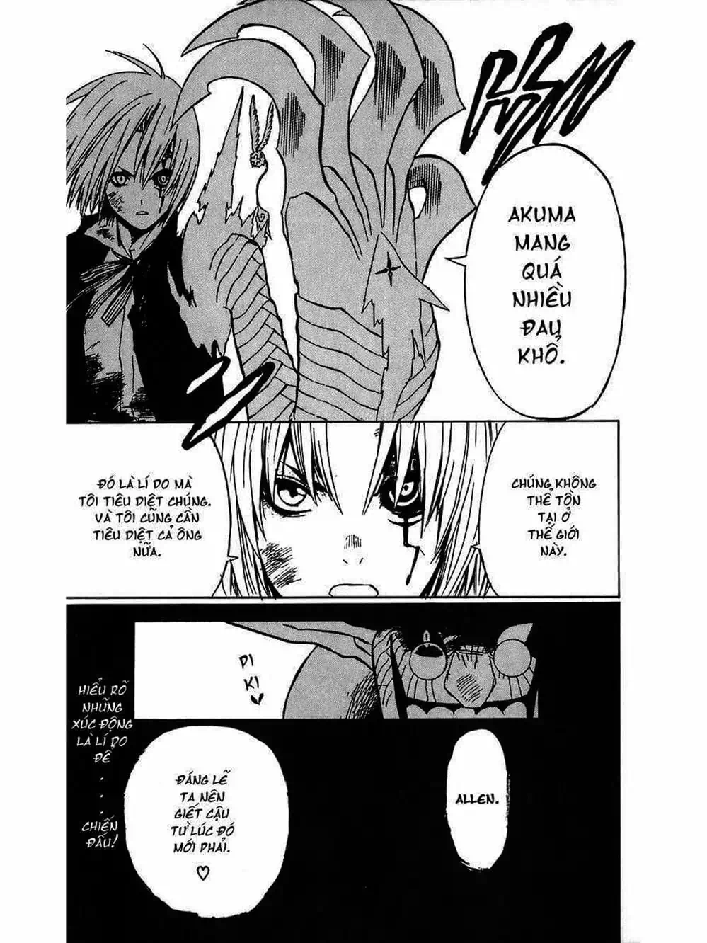 Truyện Tranh Quái Vật Sinh Ra Từ Linh Hồn Chết Chóc - D. Gray-Man trang 8