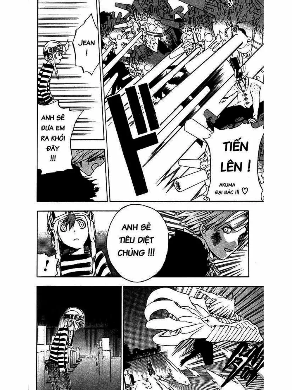 Truyện Tranh Quái Vật Sinh Ra Từ Linh Hồn Chết Chóc - D. Gray-Man trang 8