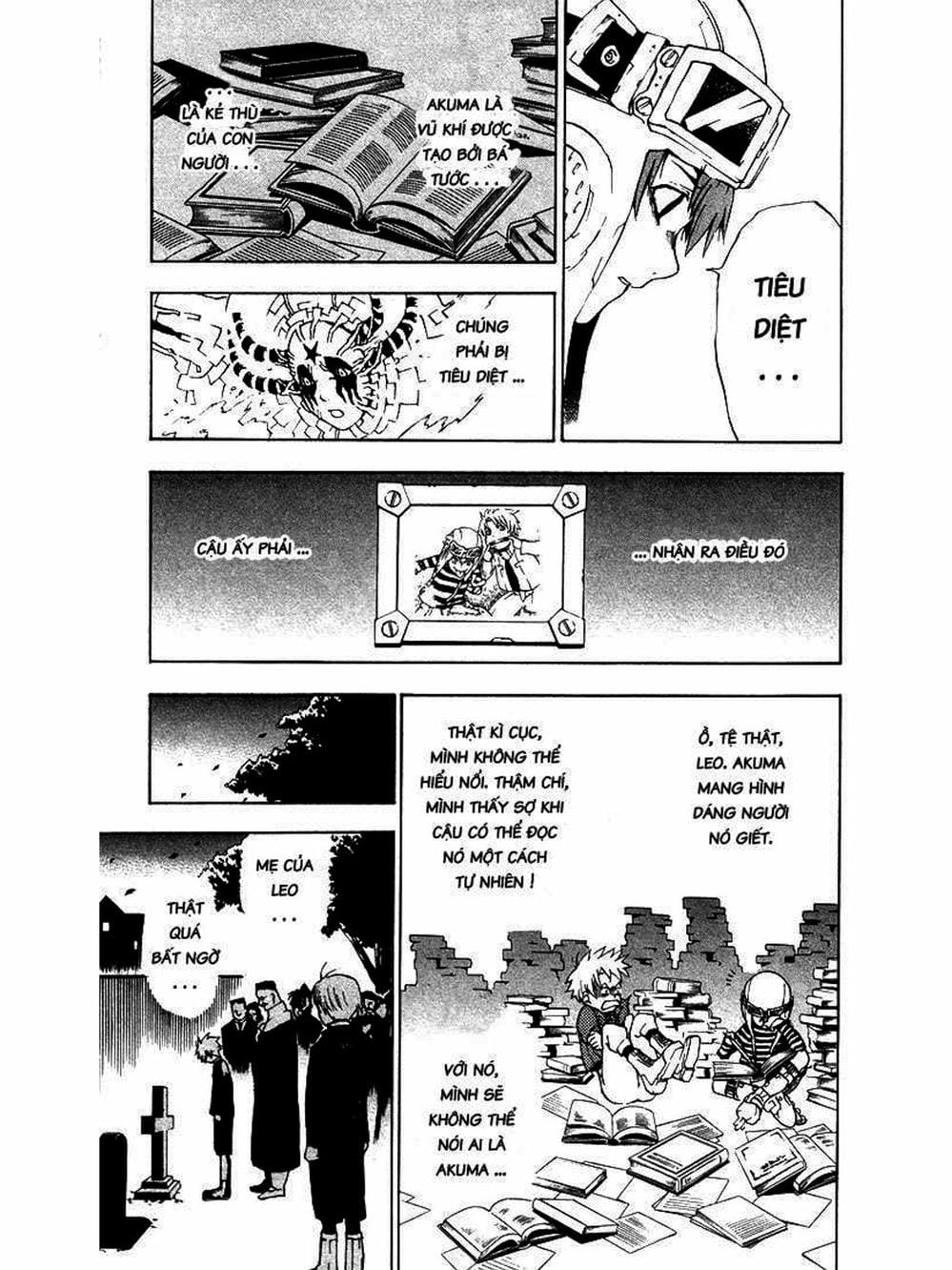 Truyện Tranh Quái Vật Sinh Ra Từ Linh Hồn Chết Chóc - D. Gray-Man trang 8