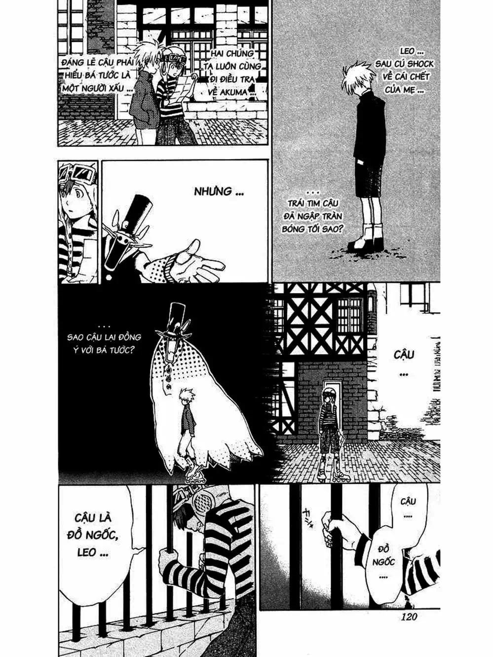 Truyện Tranh Quái Vật Sinh Ra Từ Linh Hồn Chết Chóc - D. Gray-Man trang 8