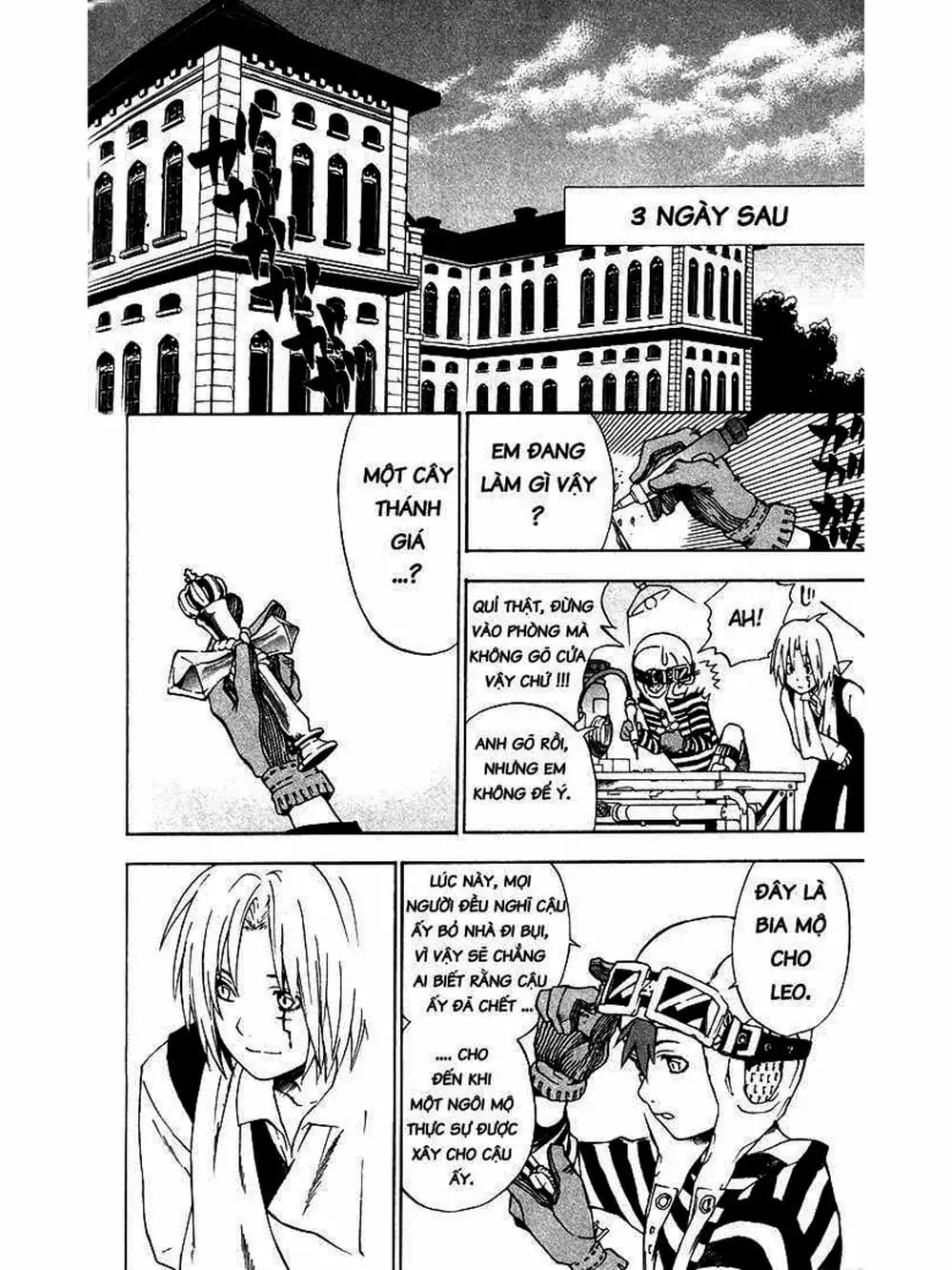 Truyện Tranh Quái Vật Sinh Ra Từ Linh Hồn Chết Chóc - D. Gray-Man trang 8