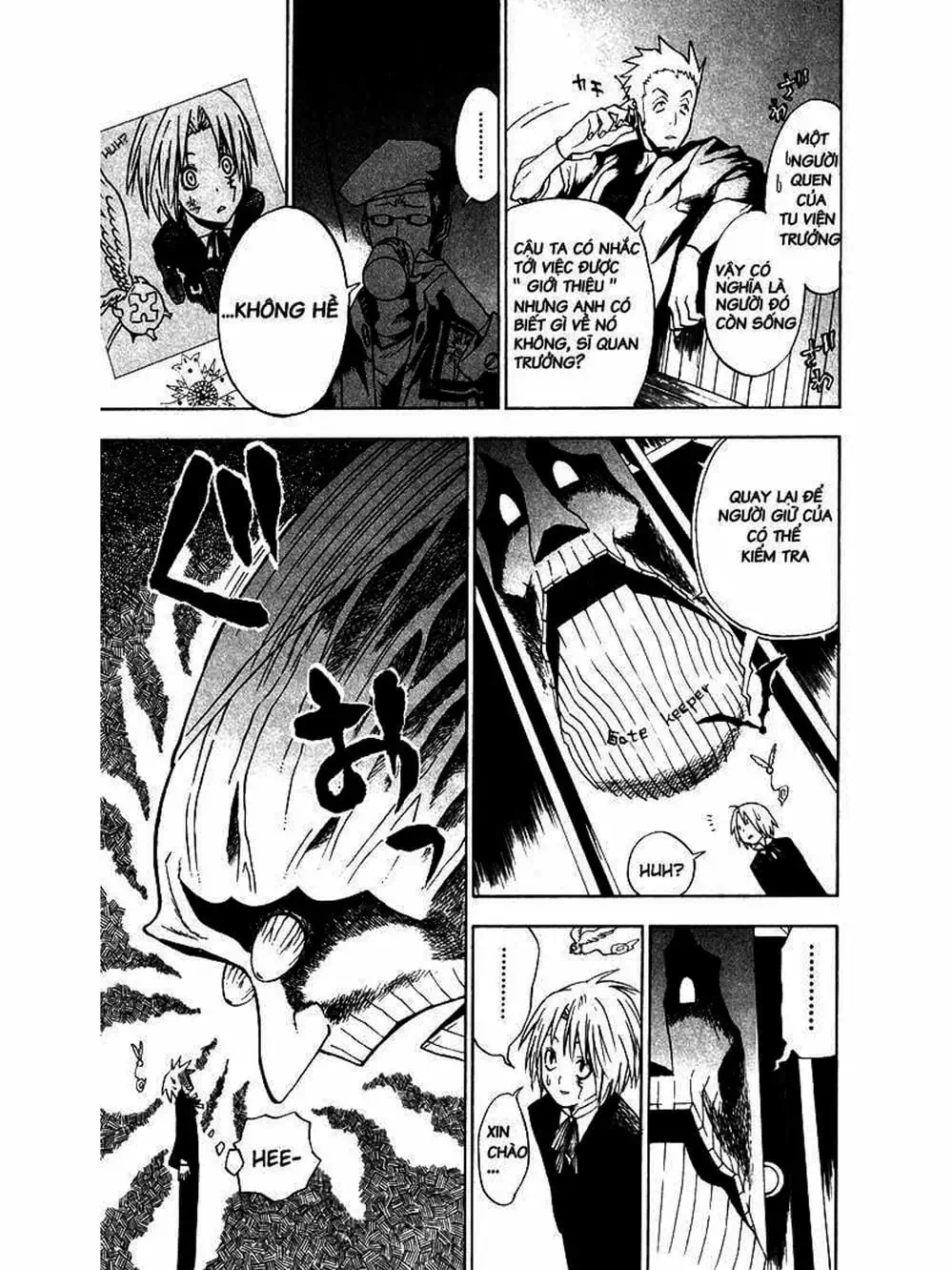 Truyện Tranh Quái Vật Sinh Ra Từ Linh Hồn Chết Chóc - D. Gray-Man trang 8