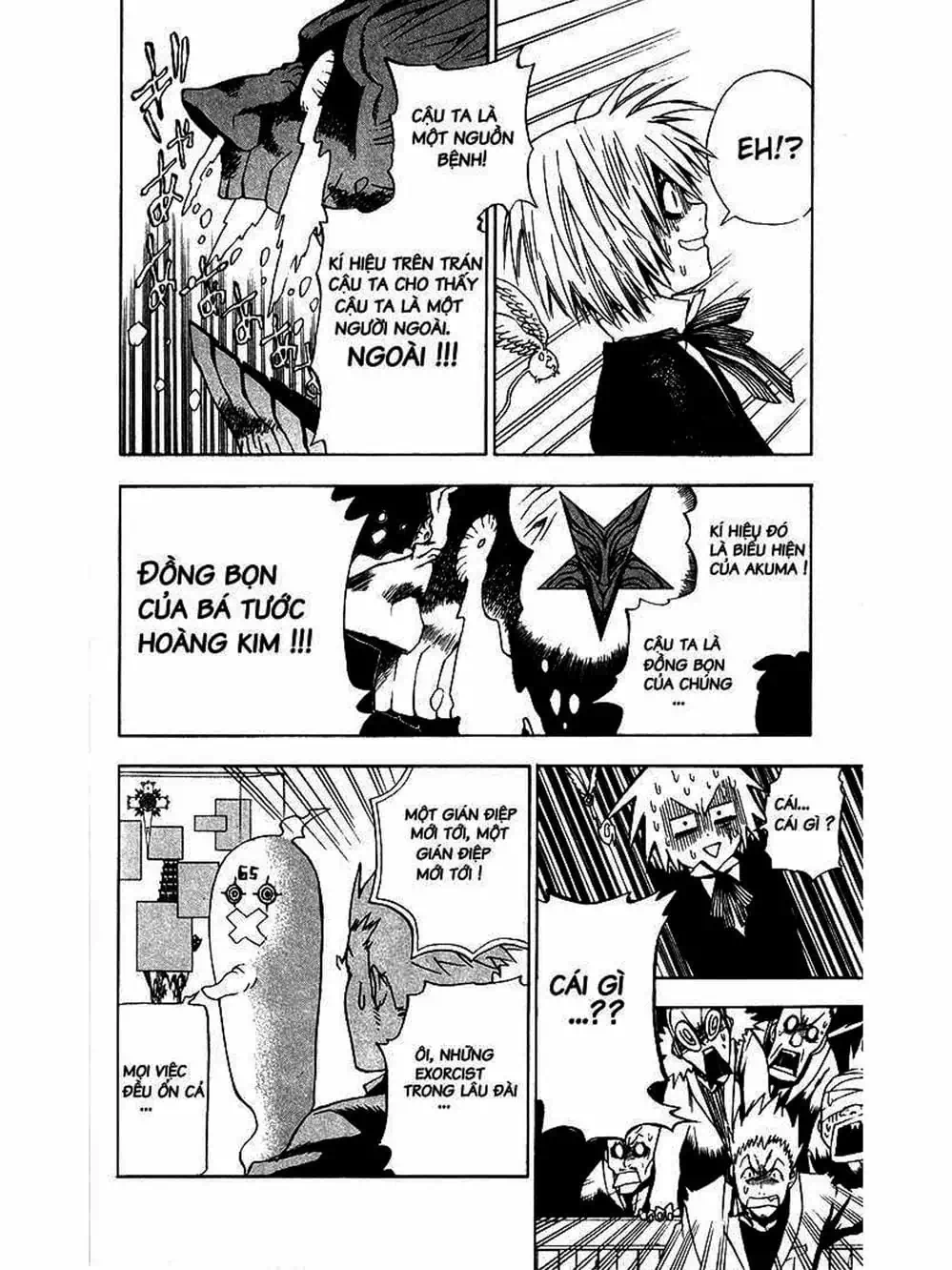 Truyện Tranh Quái Vật Sinh Ra Từ Linh Hồn Chết Chóc - D. Gray-Man trang 8