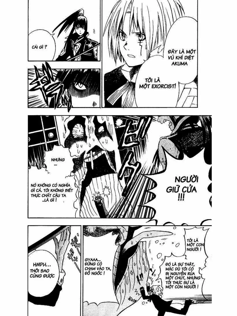 Truyện Tranh Quái Vật Sinh Ra Từ Linh Hồn Chết Chóc - D. Gray-Man trang 8
