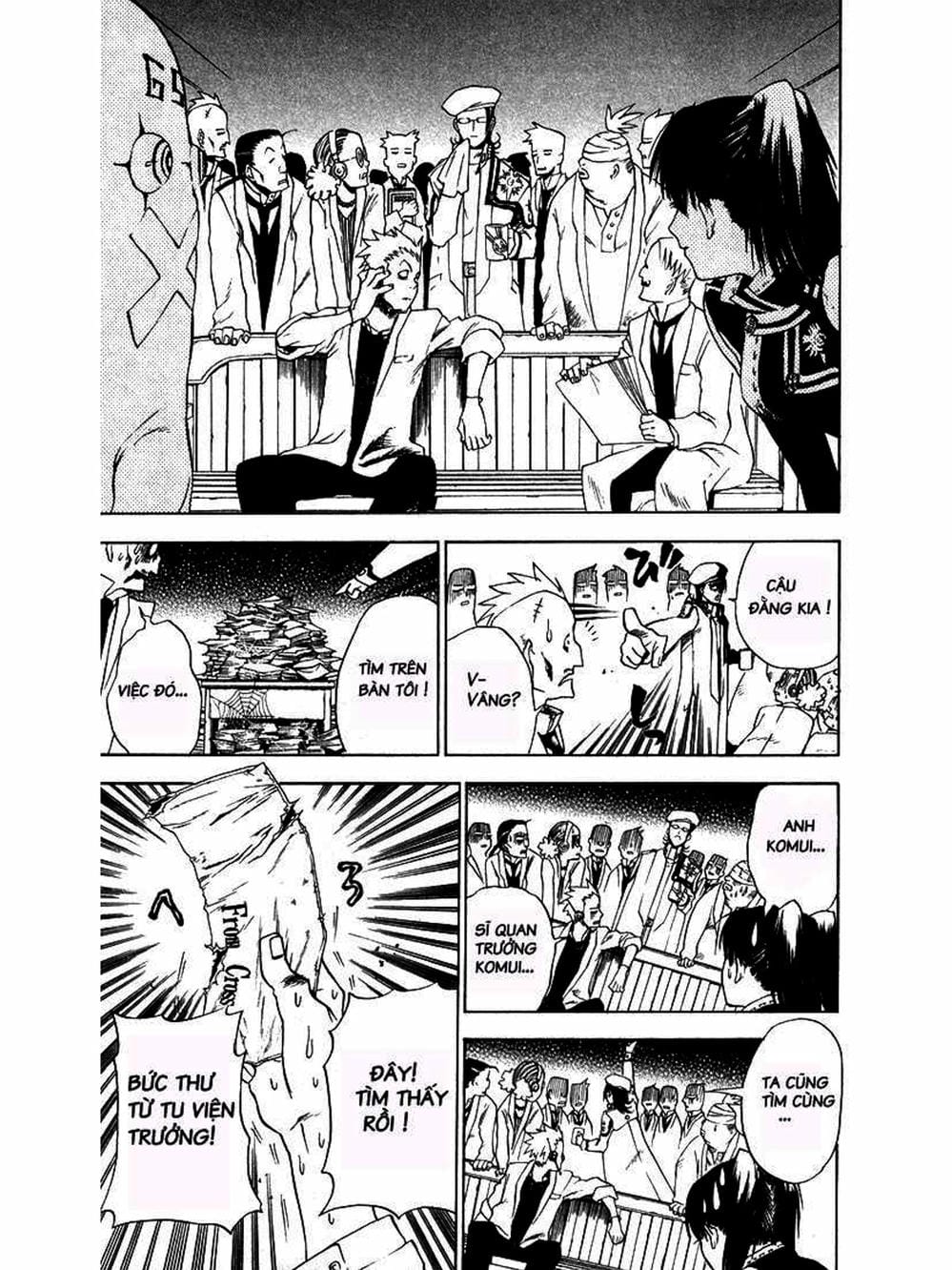 Truyện Tranh Quái Vật Sinh Ra Từ Linh Hồn Chết Chóc - D. Gray-Man trang 8