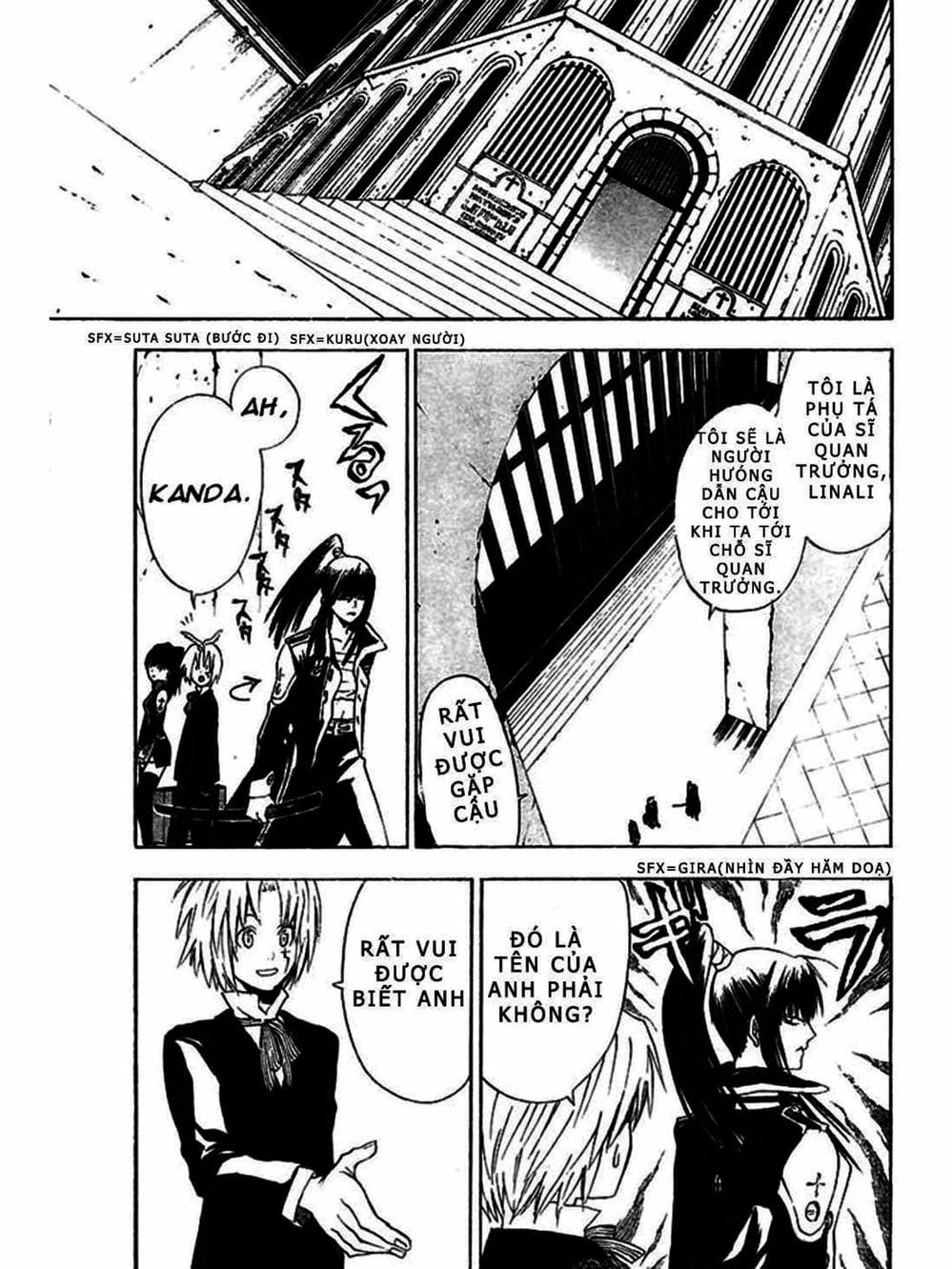 Truyện Tranh Quái Vật Sinh Ra Từ Linh Hồn Chết Chóc - D. Gray-Man trang 8