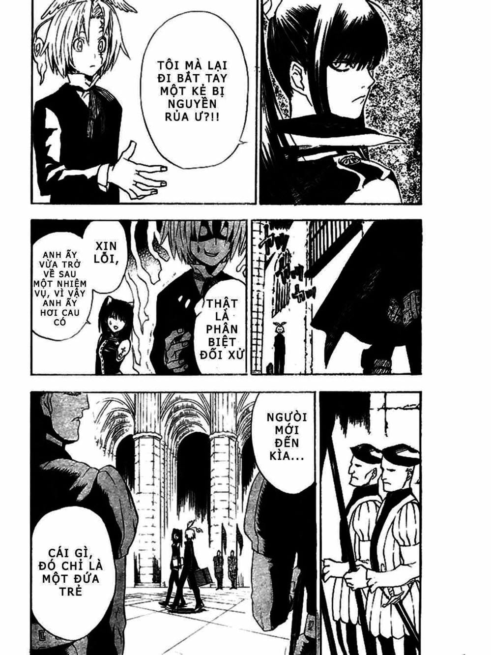 Truyện Tranh Quái Vật Sinh Ra Từ Linh Hồn Chết Chóc - D. Gray-Man trang 8
