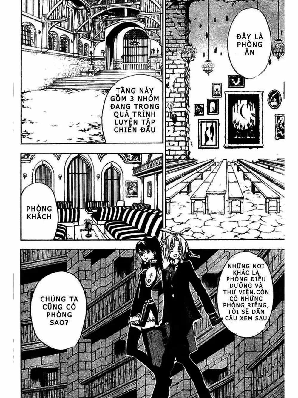 Truyện Tranh Quái Vật Sinh Ra Từ Linh Hồn Chết Chóc - D. Gray-Man trang 8