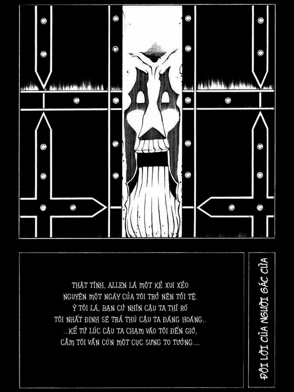 Truyện Tranh Quái Vật Sinh Ra Từ Linh Hồn Chết Chóc - D. Gray-Man trang 8