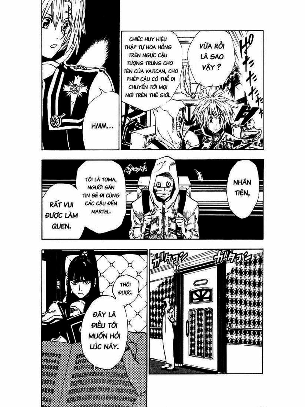 Truyện Tranh Quái Vật Sinh Ra Từ Linh Hồn Chết Chóc - D. Gray-Man trang 8