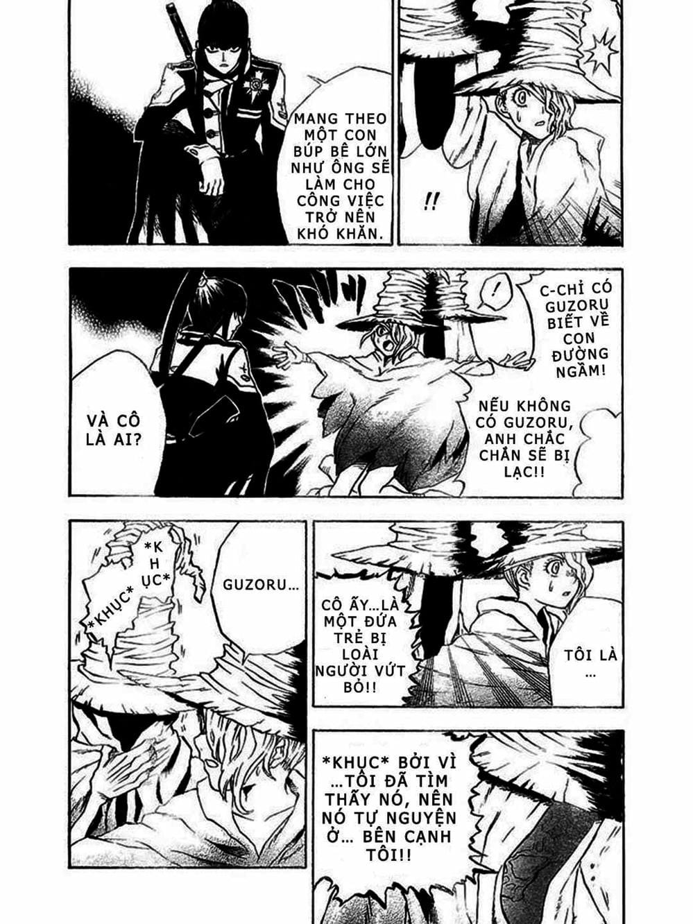 Truyện Tranh Quái Vật Sinh Ra Từ Linh Hồn Chết Chóc - D. Gray-Man trang 8