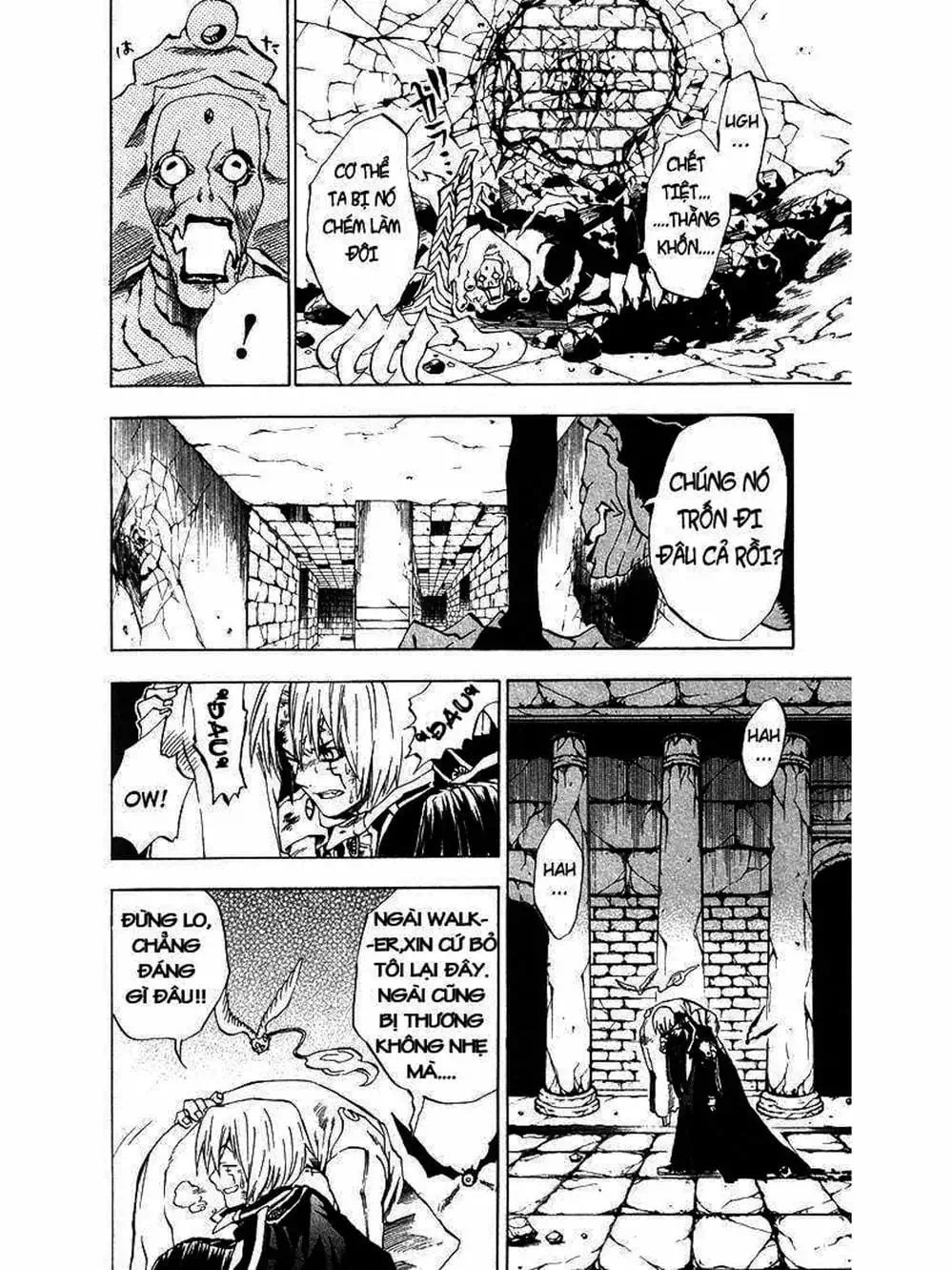 Truyện Tranh Quái Vật Sinh Ra Từ Linh Hồn Chết Chóc - D. Gray-Man trang 8